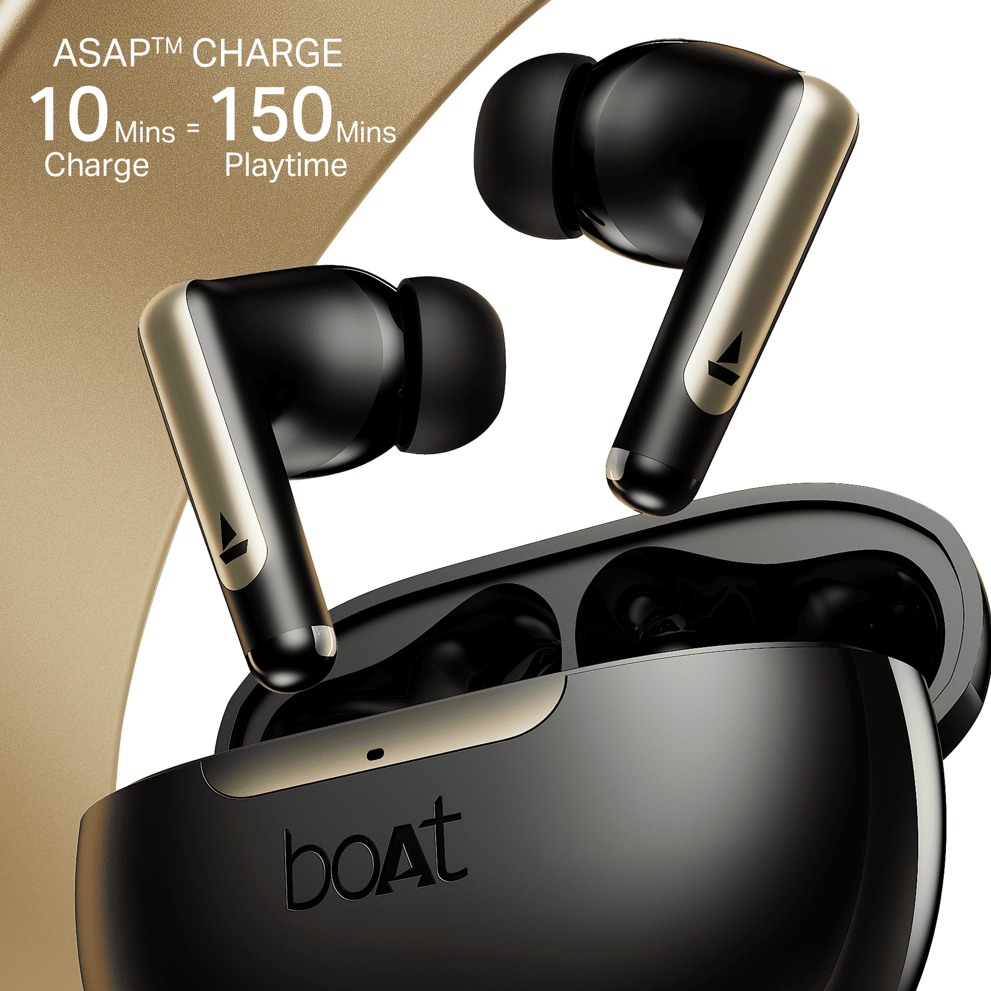 boAt Airdopes 141 Elite ANC | Wireless Earbuds with 42 Hours Playback, Up to 35dB ANC, BEAST™ Mode, Dual EQs, ENx™ Tech