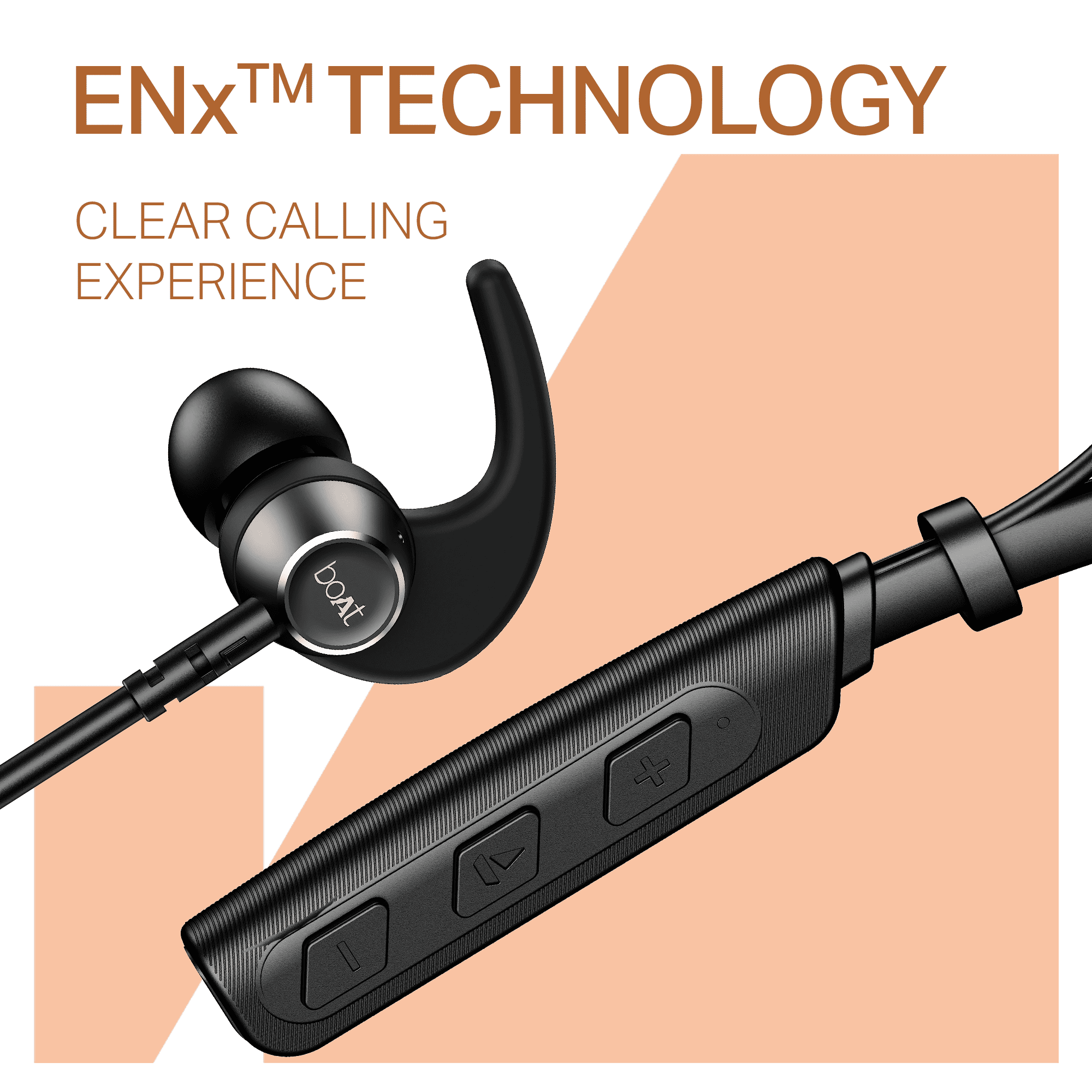 boAt Rockerz 203 | Wireless Neckband with BEAST™ Mode, ENx™ Tech, Dual Pairing & 20H Playback