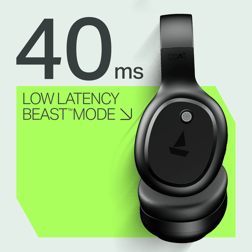 boAt Rockerz 421 | Wireless Headphones with 40mm Drivers, BEAST™ Mode, ENx™ Tech & 40H Playback