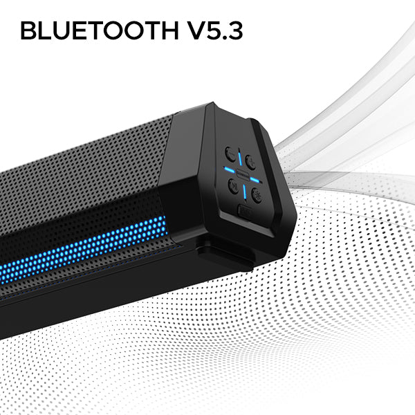 boAt Aavante Bar 2600 | 2.1 Channel 300W RMS Bluetooth Soundbar, Wired Subwoofer, Multi-connectivity