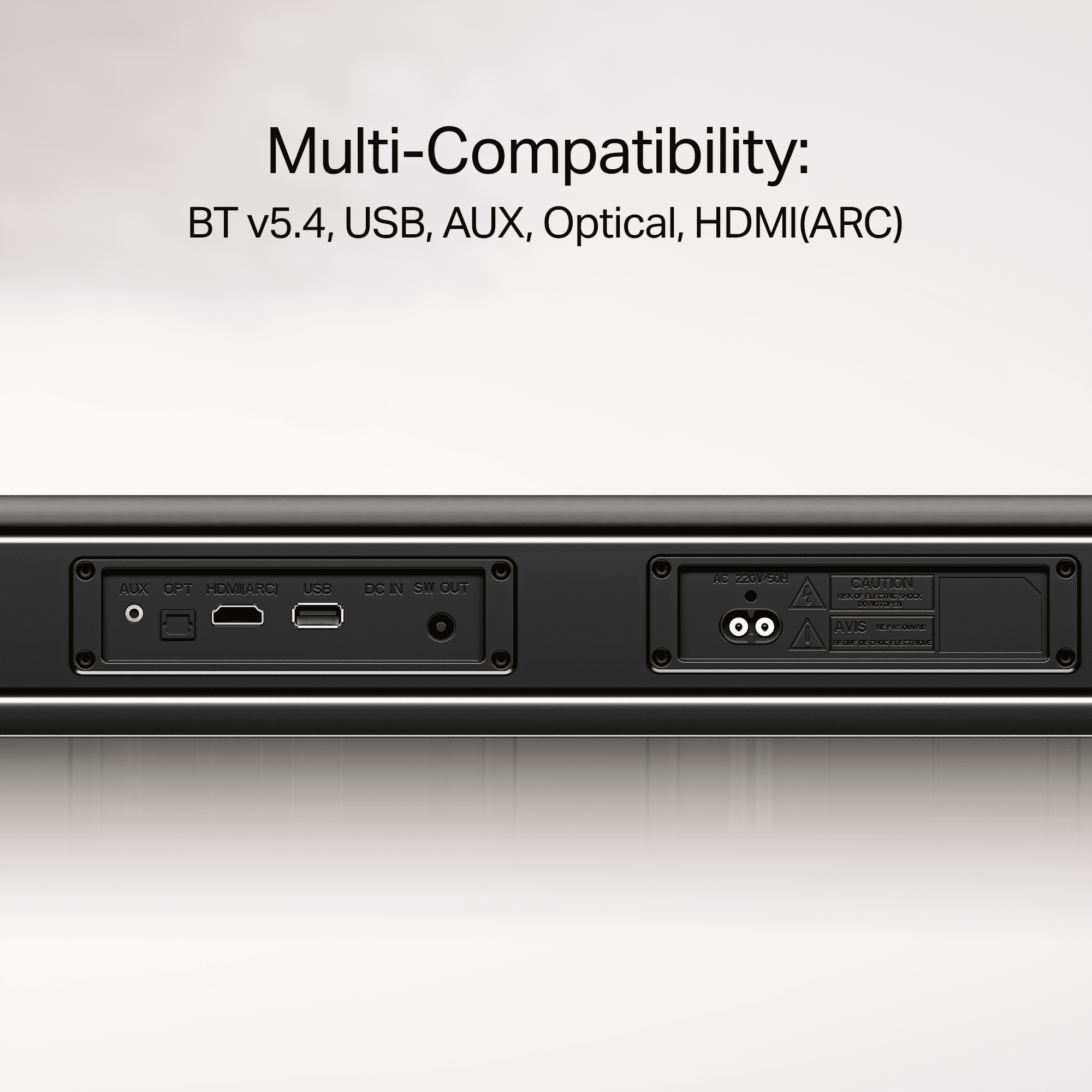 boAt Aavante Pulse | 120W 2.1 Channel Soundbar with Bluetooth v5.4, EQ Modes & Master Remote