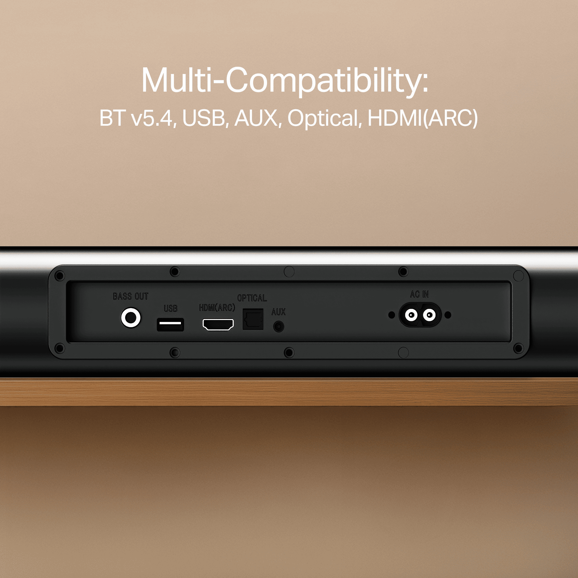boAt Aavante Aura Plus | 160W 2.1 Channel Soundbar with Bluetooth v5.4, EQ Modes & Master Remote
