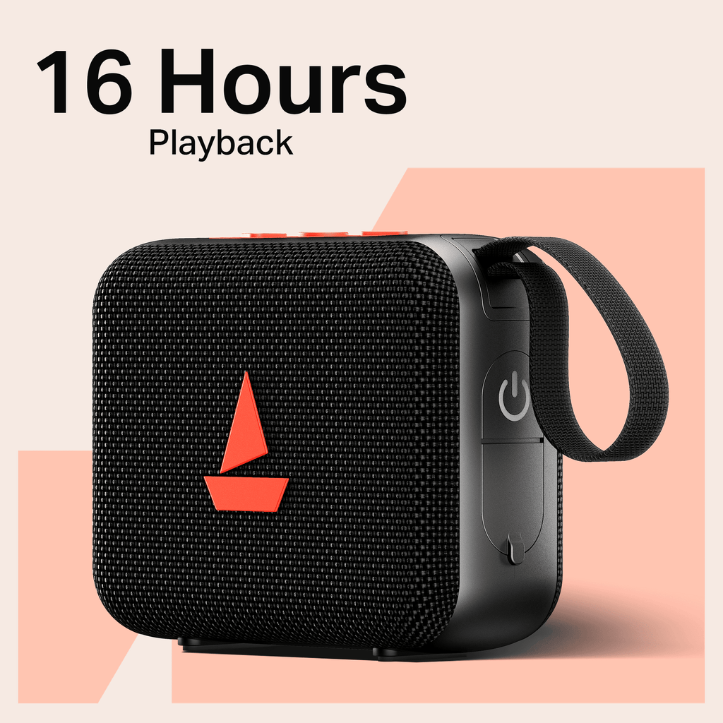 boAt Stone 310 | Portable Bluetooth Speaker with 5W Sound, TWS, 16H Playback & IPX5