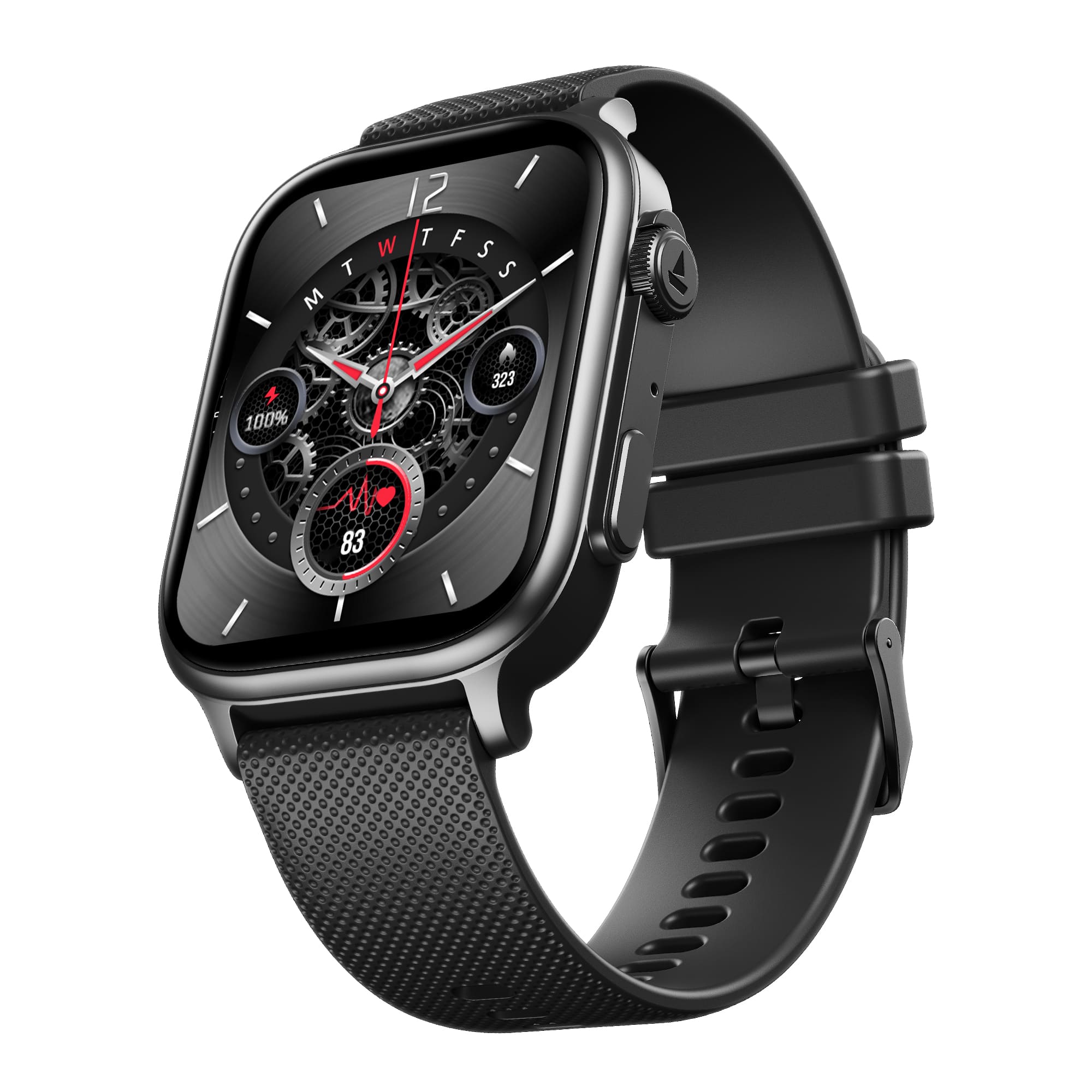 boAt Storm Infinity Max | Smartwatch with 2.01" HD Display, 20-Day Battery Life, BT Calling, IP68, and Functional Crown
