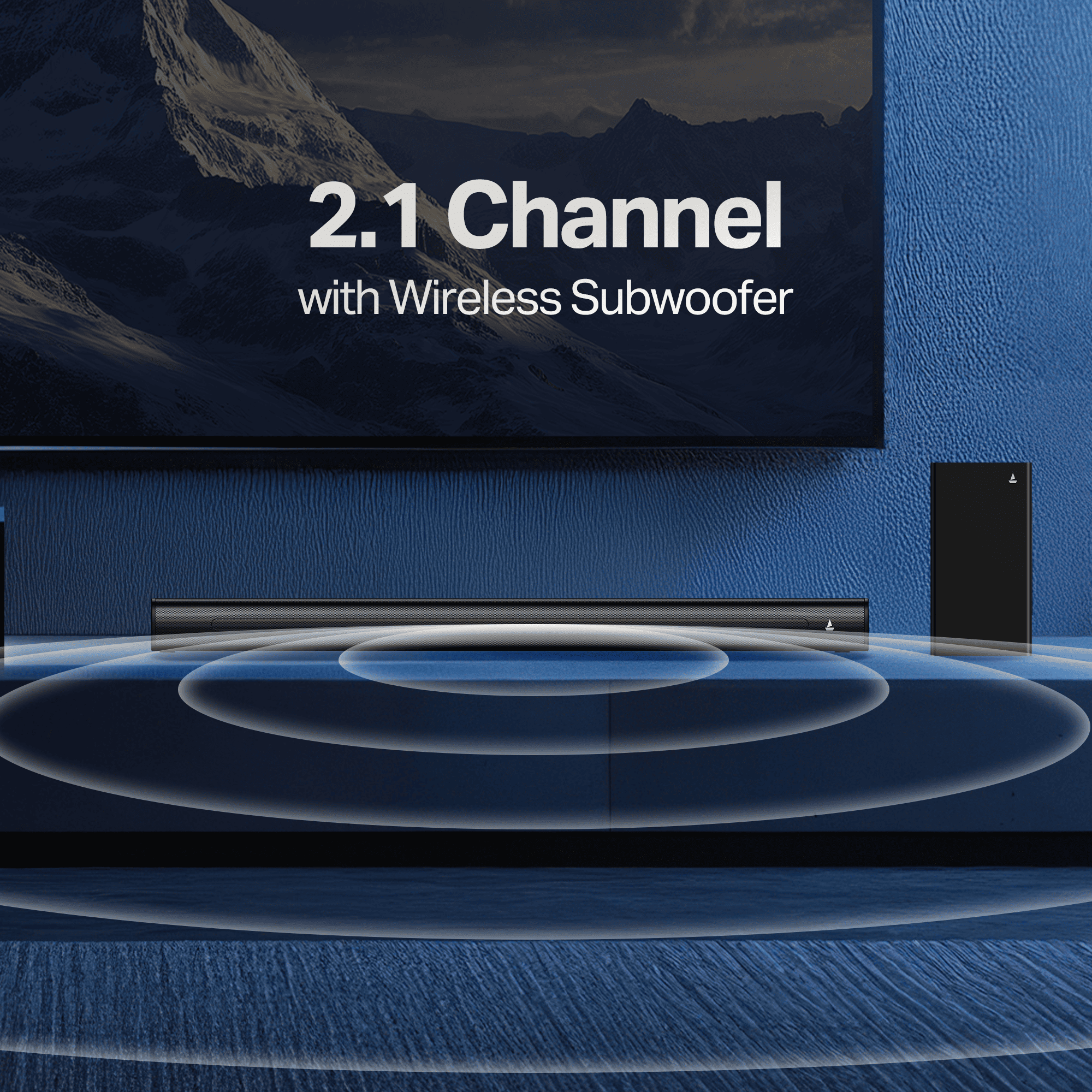 boAt Aavante Maven Plus | Soundbar with 240W RMS, Wireless Subwoofer & Multi-Connectivity