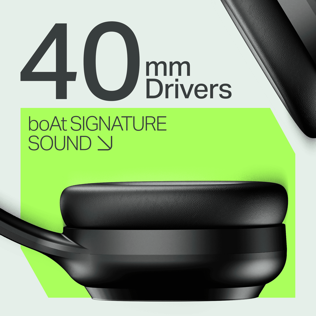 boAt Rockerz 421 | Wireless Headphones with 40mm Drivers, BEAST™ Mode, ENx™ Tech & 40H Playback