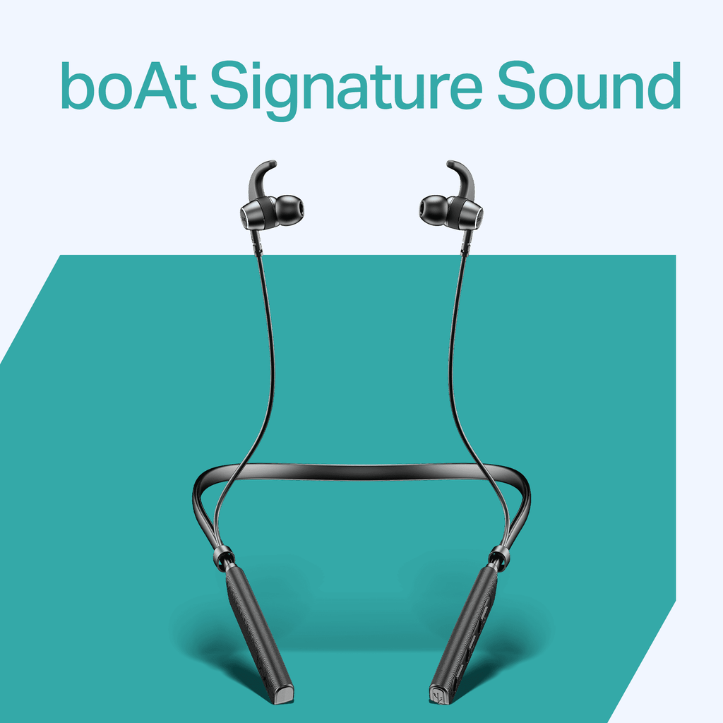 boAt Rockerz 202 | Wireless Neckband with BEAST™ Mode, ENx™ Tech, Dual Pairing & 20H Playback