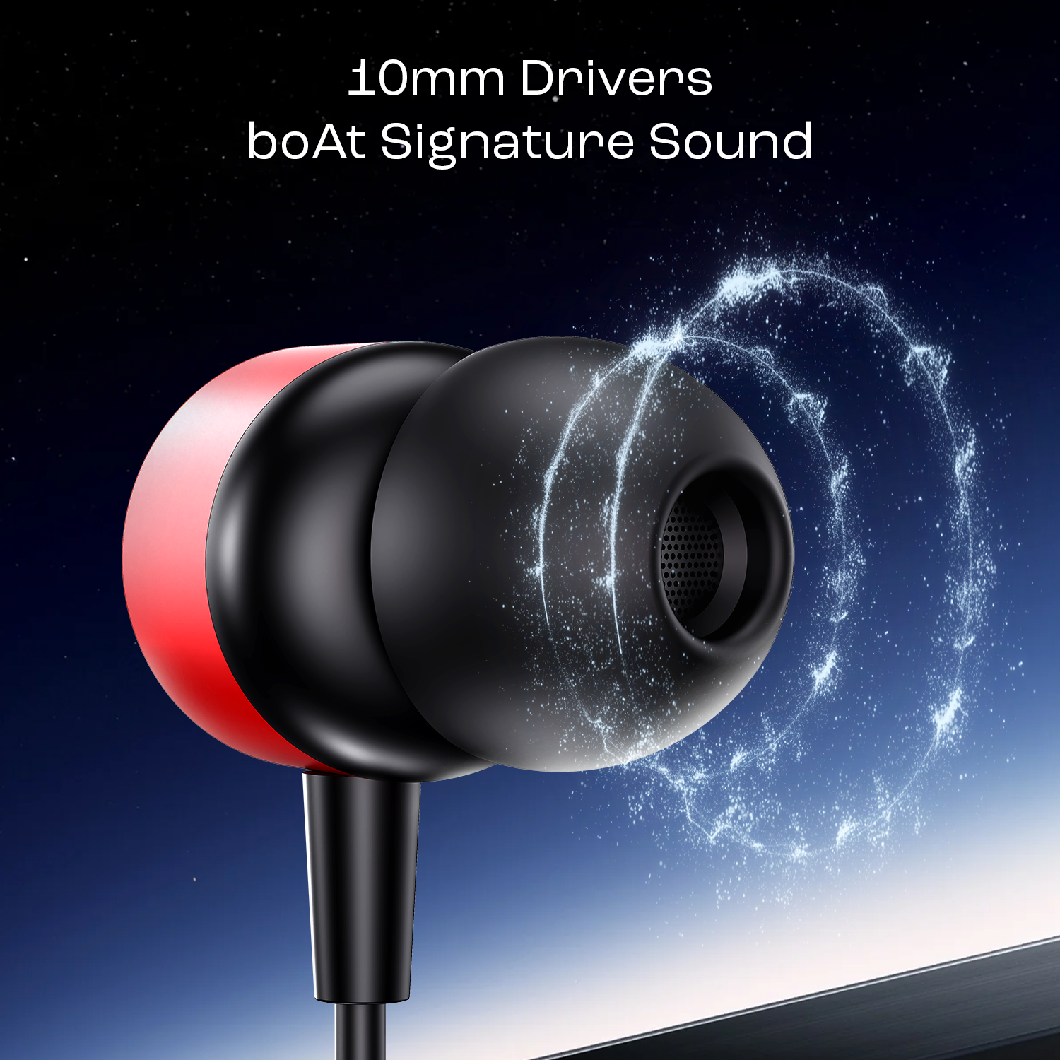 Bassheads 162v2 | Wired Earphone with 10mm Drivers, boAt Signature Sound, Metallic Earbuds, Ergonomic Fit
