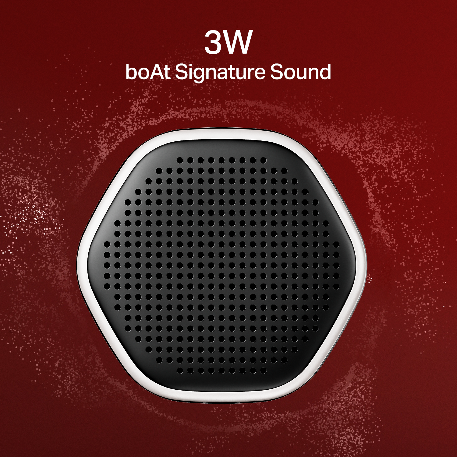 boAt Stone 100 | Portable Bluetooth Speaker with 3W boAt Signature Sound, 6 Hours Playback