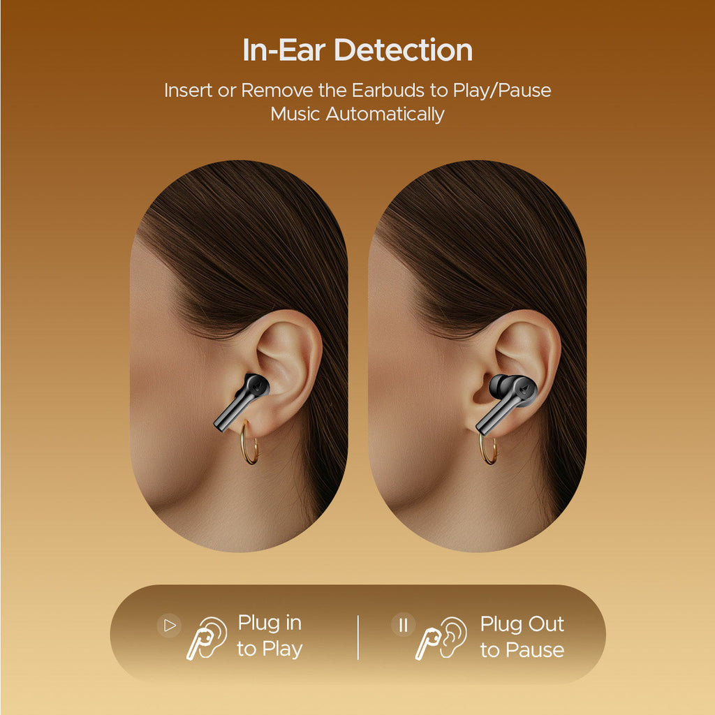 boAt Airdopes Supreme | Wireless Earbuds with 50 Hours Playback, AI ENx™ with Wind Noise Reduction, Cinematic Spatial Audio
