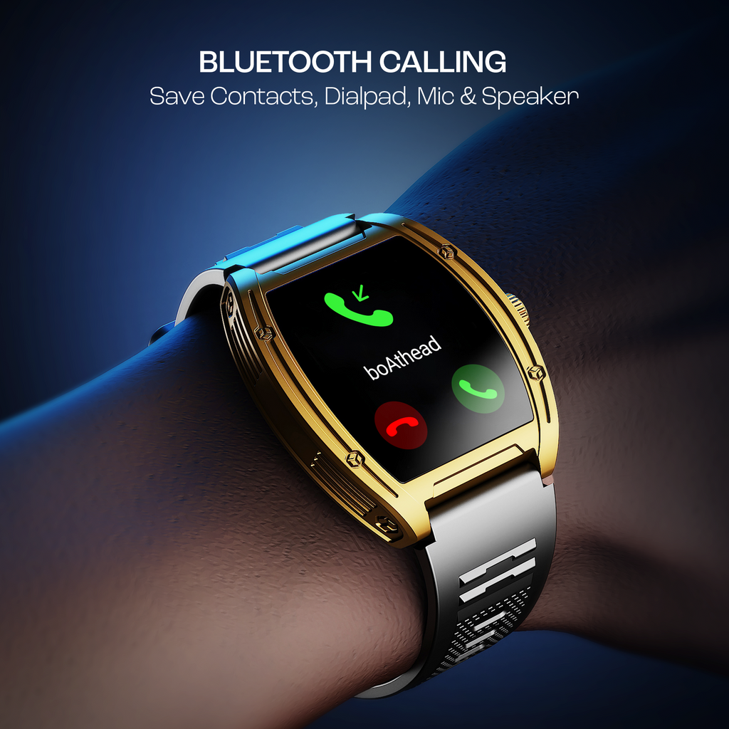 boAt Enigma Ascend | Smartwatch with 1.75" HD Display, Functional Crown, Luxurious Metal Body, 100+ Sports Modes