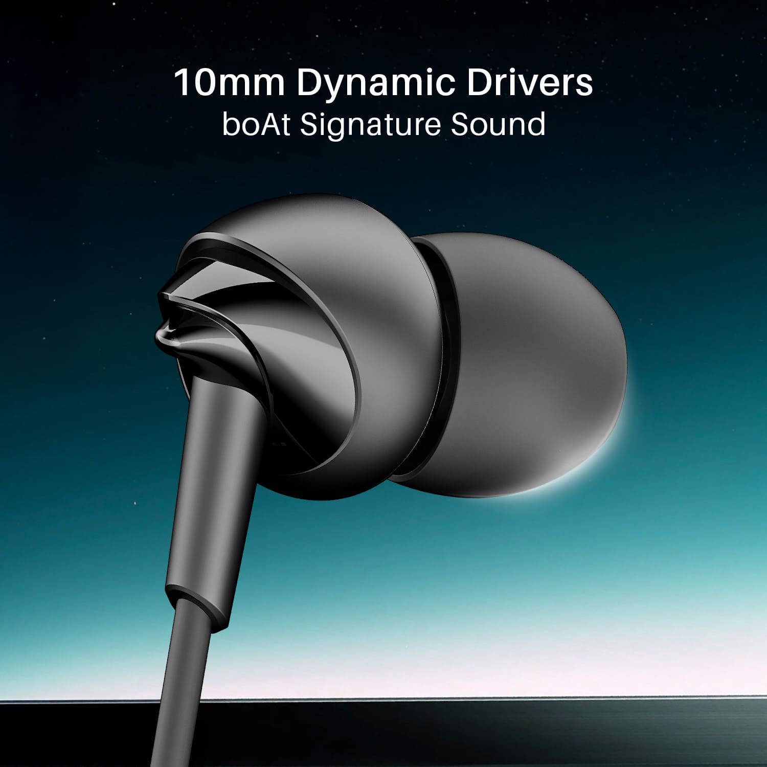 boAt Bassheads 300C | In-Ear Wired Earphones with Type-C Connector & Built-in Mic