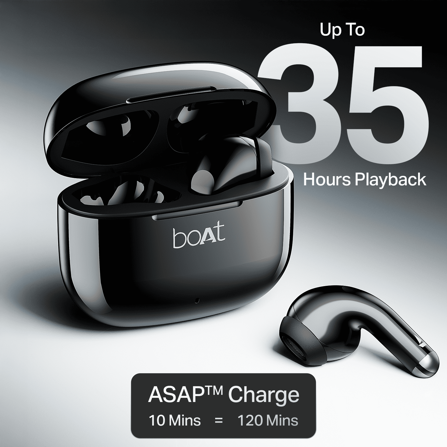 boAt Airdopes 101v2 | Wireless Earbuds with 35 Hours Playback, BEAST™ Mode & ENx™ Tech