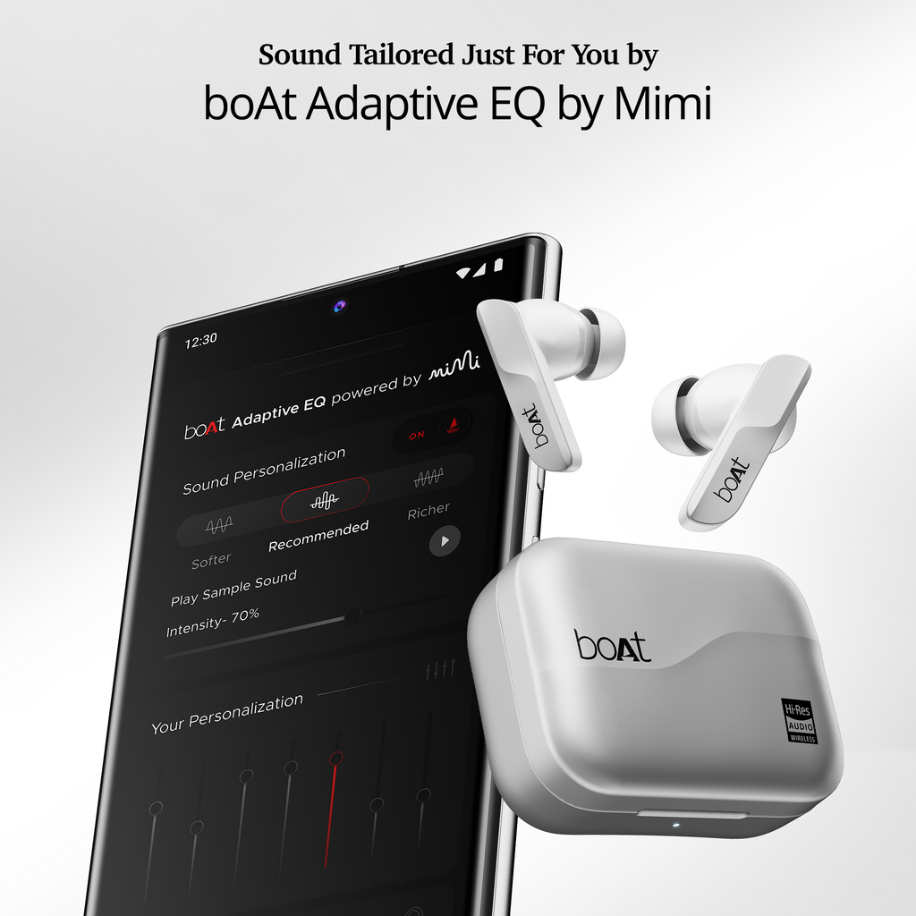 boAt Airdopes 800 HiDef | Wireless Earbuds with 40 Hours Playback, High-Res Audio with LDAC, AI ENx Technology