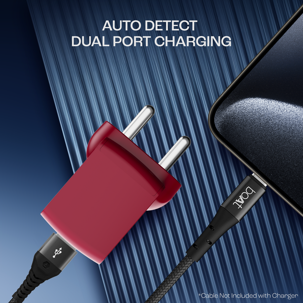35W GAN Charger | 35W Fast Charger with GaN Chip Technology, 12 Layers of Smart IC Protection, Dual-Port Charging