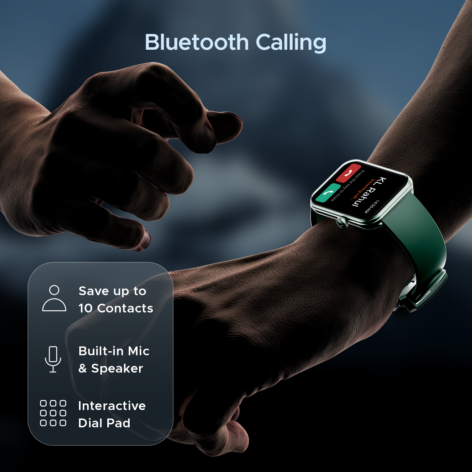 boAt Storm Plus | Smartwatch with 1.78" (4.52cm) AMOLED Display, BT Calling, 100+ Sports Modes, SpO2 monitoring
