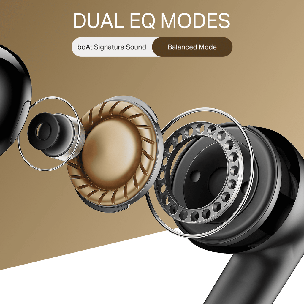 boAt Airdopes 141 Elite ANC | Wireless Earbuds with 42 Hours Playback, Up to 35dB ANC, BEAST™ Mode, Dual EQs, ENx™ Tech