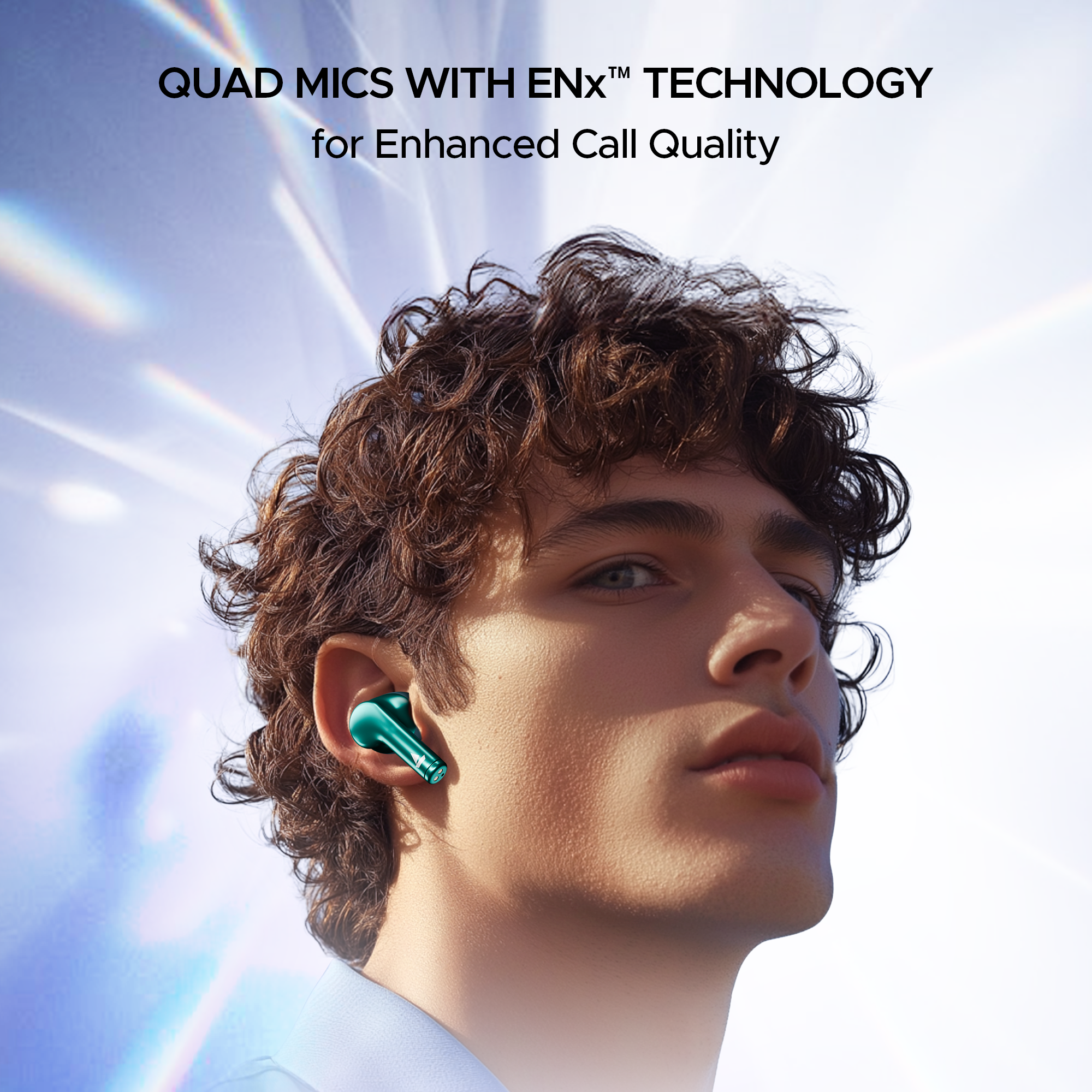 boAt Airdopes 141 Pro Buds | Wireless Earbuds with 60H Playback, ENx™ Technology, Sleek Metallic Finish, Bluetooth v5.3