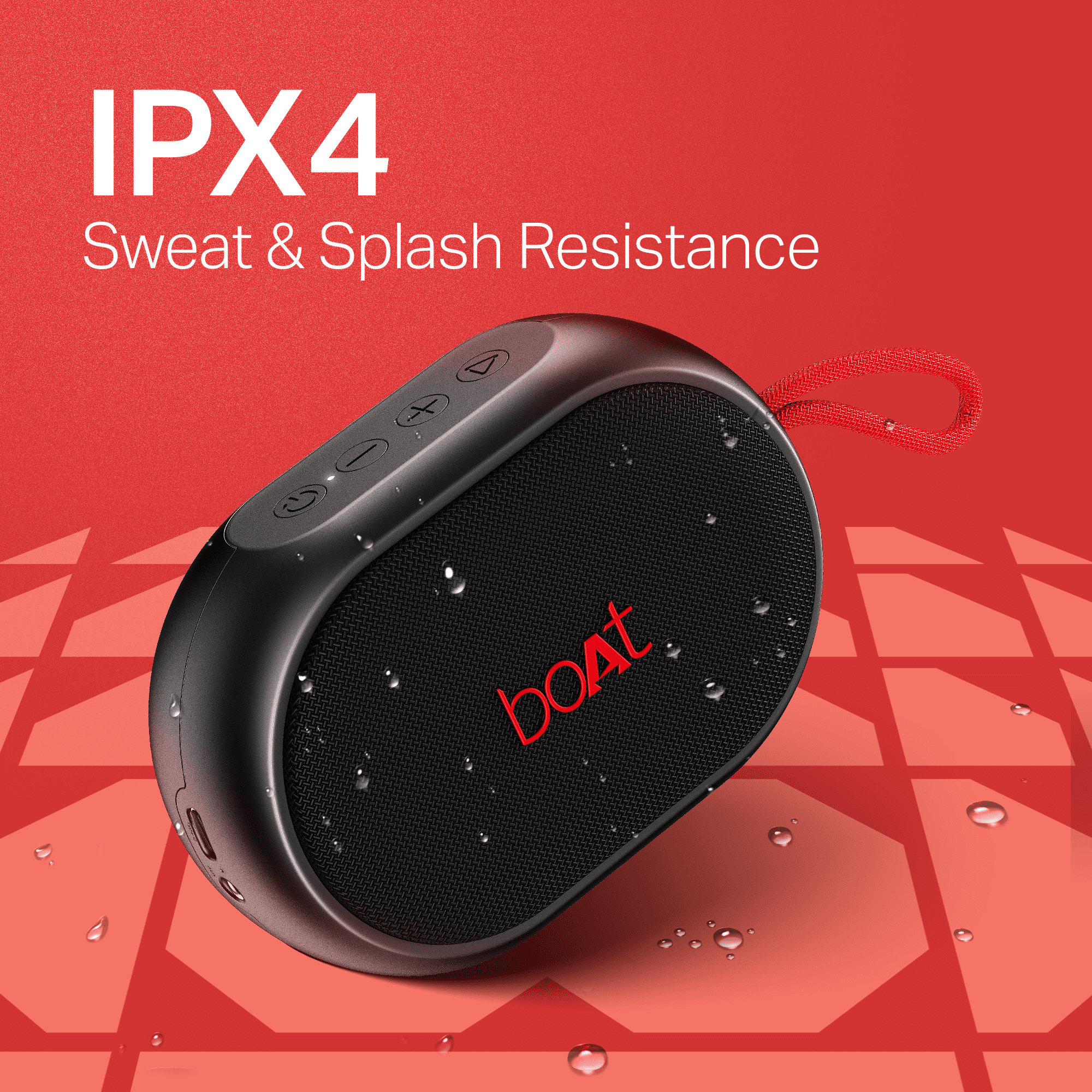 boAt Stone 110 | Portable Bluetooth Speaker with 3W Sound, 15H Playback, TWS feature & IPX4 Resistance