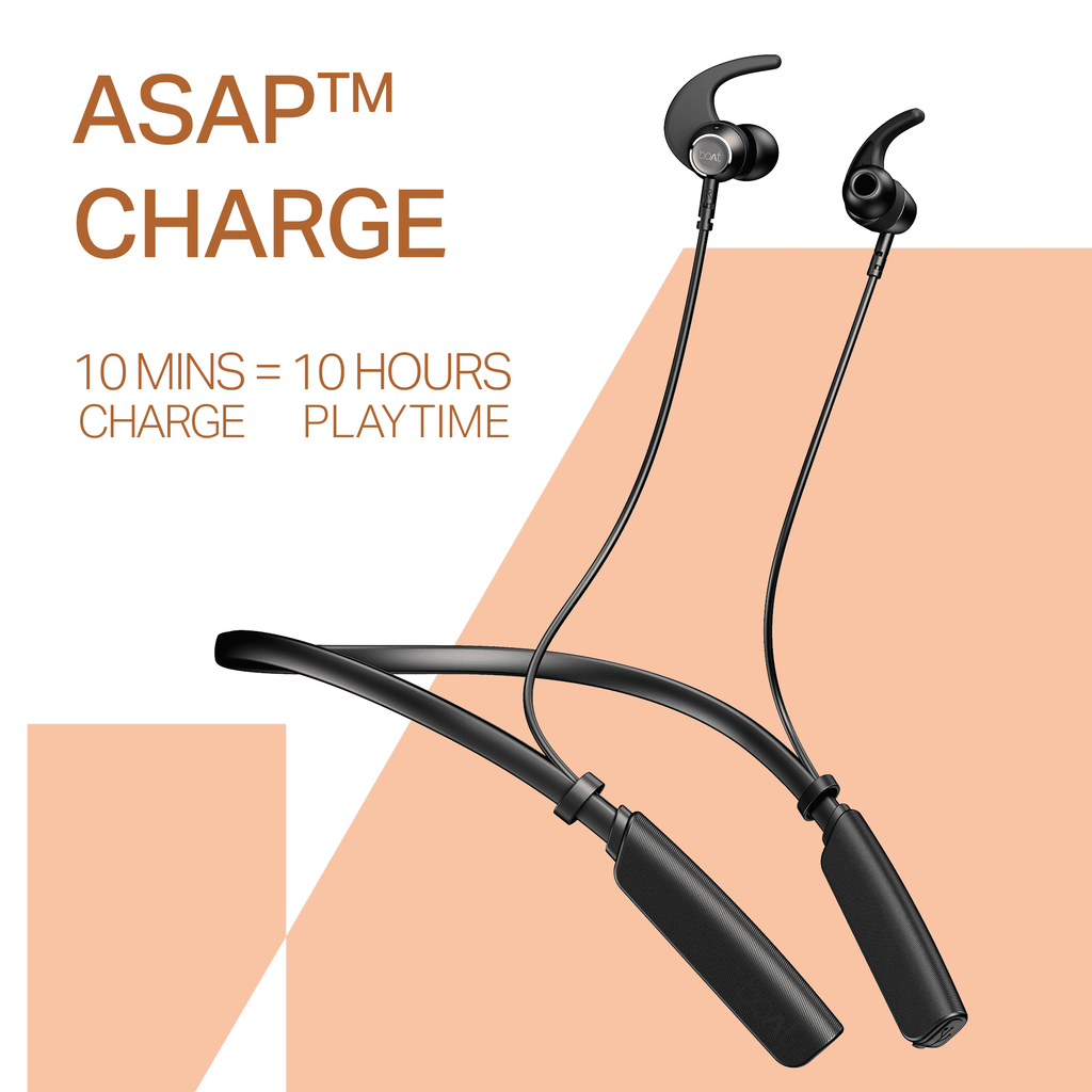 boAt Rockerz 203 | Wireless Neckband with BEAST™ Mode, ENx™ Tech, Dual Pairing & 20H Playback