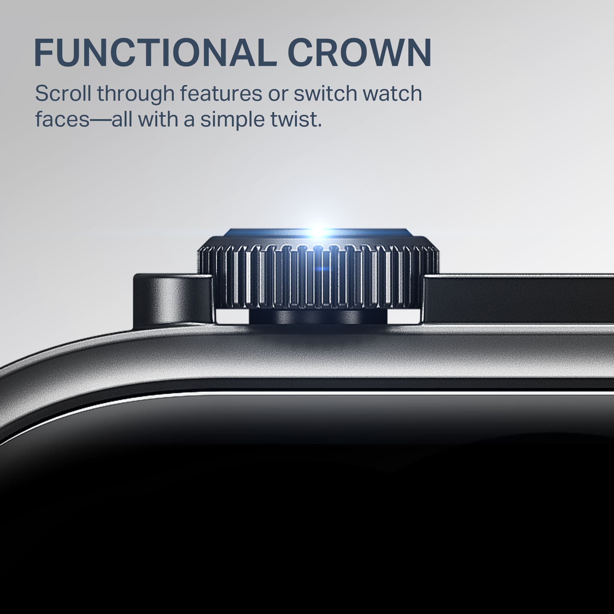 boAt Storm Infinity Max | Smartwatch with 2.01" HD Display, 20-Day Battery Life, BT Calling, IP68, and Functional Crown