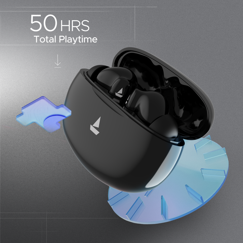 boAt Airdopes 161 Pro | Bluetooth Wireless Earbuds with BEAST™ Mode, ASAP™ Charge, ENx™ Technology, 10mm Drivers