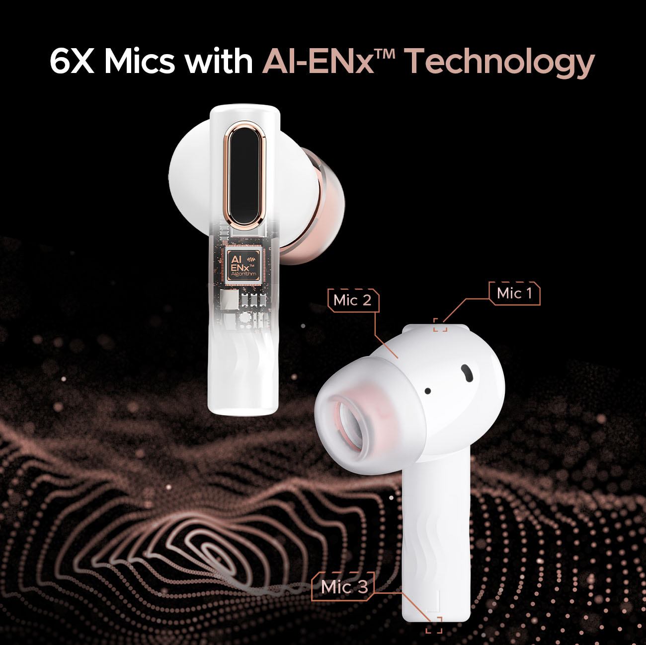 boAt Nirvana Nebula | Wireless Earbuds with ANC up to 35dB, Dolby Audio, boAt Signature Sound, BEAST™ Mode