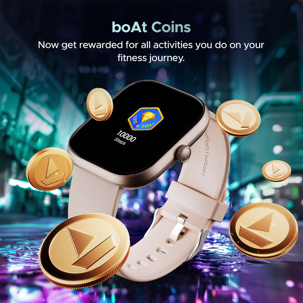 boAt Wave Sigma 3 SS Edition | Smartwatch with 2.01' Display, BT Calling, 700+ Active Modes, Emergency SOS, Live Sports Updates