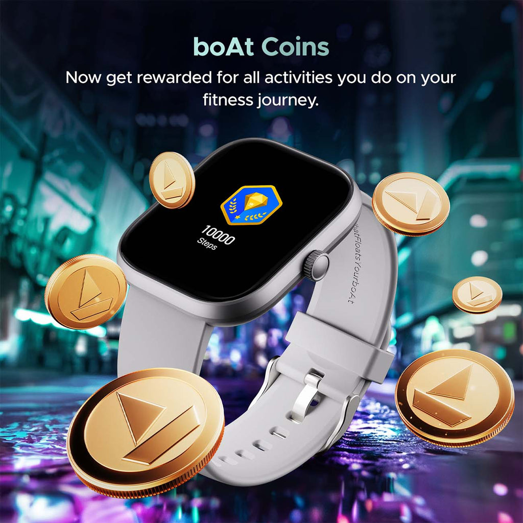 boAt Wave Sigma 3 | Smartwatch with 2.01' Display, BT Calling, 700+ Active Modes, Emergency SOS, Live Sports Updates