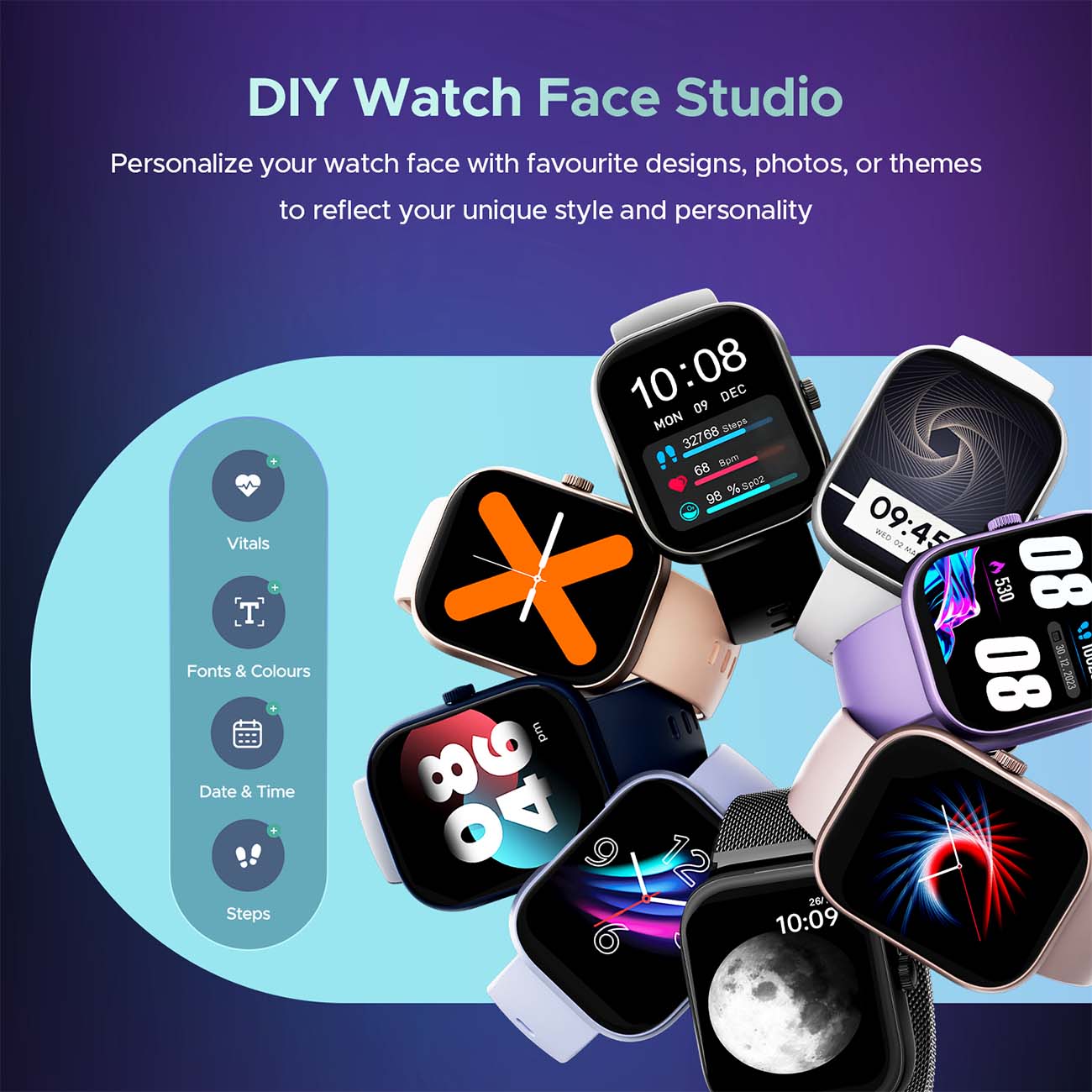 boAt Wave Sigma 3 SS Edition | Smartwatch with 2.01' Display, BT Calling, 700+ Active Modes, Emergency SOS, Live Sports Updates