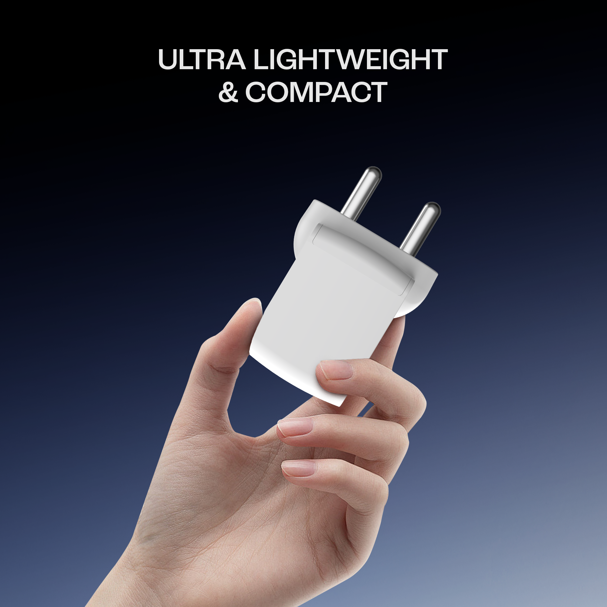 35W GAN Charger | 35W Fast Charger with GaN Chip Technology, 12 Layers of Smart IC Protection, Dual-Port Charging