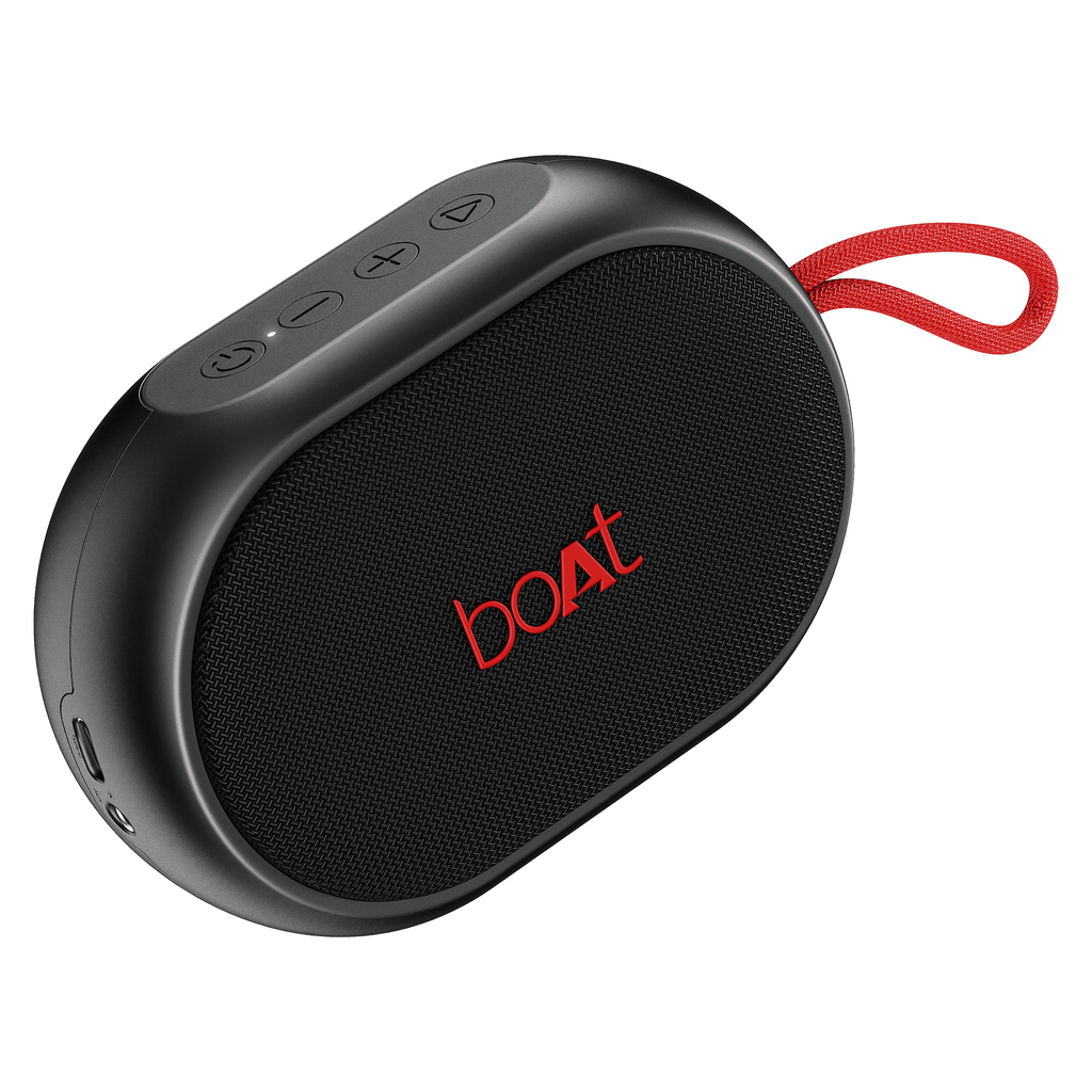 boAt Stone 110 | Portable Bluetooth Speaker with 3W Sound, 15H Playback, TWS feature & IPX4 Resistance