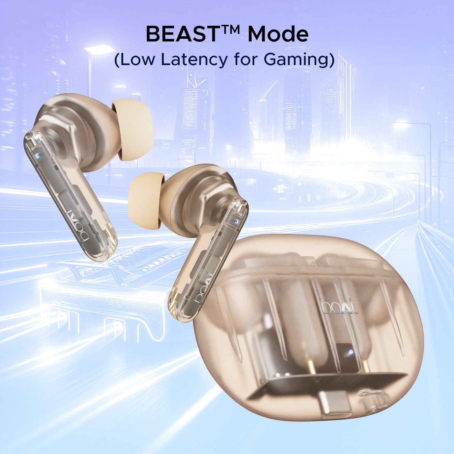 boAt Airdopes 191 ANC | Wireless Earbuds with ANC up to 32dB,Quad Mics ENx™ Tech, Bluetooth v5.3