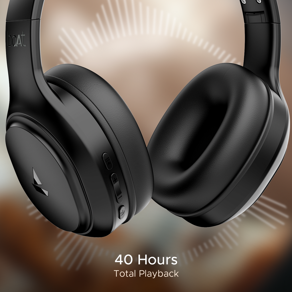 boAt Rockerz 430 | Wireless Headphone with ENx™ Tech, 40 HRS Playback,  BEAST™ Mode, Type-C Interface, Bluetooth v5.4