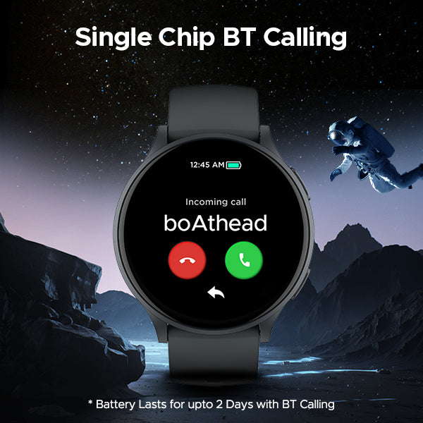 boAt Primia Curv | Smartwatch with 1.45" (3.68cm) Amoled Display, BT Calling,  700+ Active Modes, Watch Face Studio