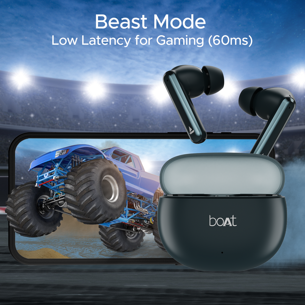 boAt Airdopes 141 Neo | Wireless Earbuds with 50 Hours Playback, ENx™ Technology for clear calls, ASAP™ Charge, BEAST™ Mode, Bluetooth v5.3