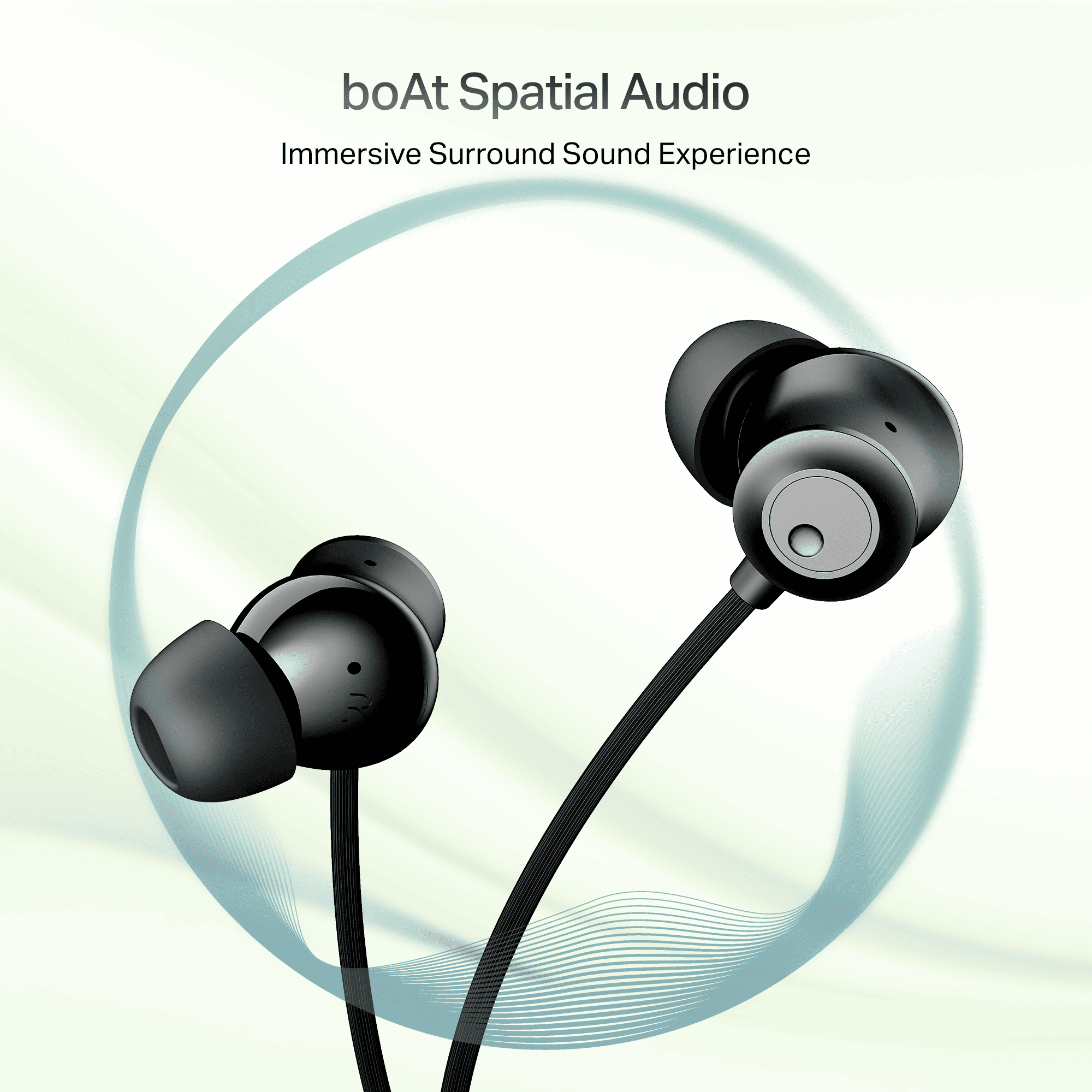 boAt Rockerz Prime 205 | Wireless Neckband with 50 Hours Playback, Spatial Audio, AI ENx™ Tech, Dual EQs & BEAST™ Mode