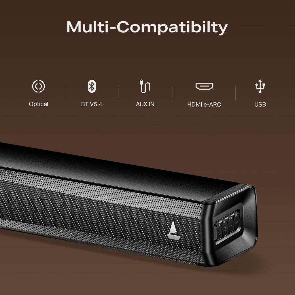boAt Aavante Prime 5.1 7050D | 700W 5.1 Channel Soundbar with Dolby Audio, Wireless Subwoofer, Rear Satellites & Signature Sound