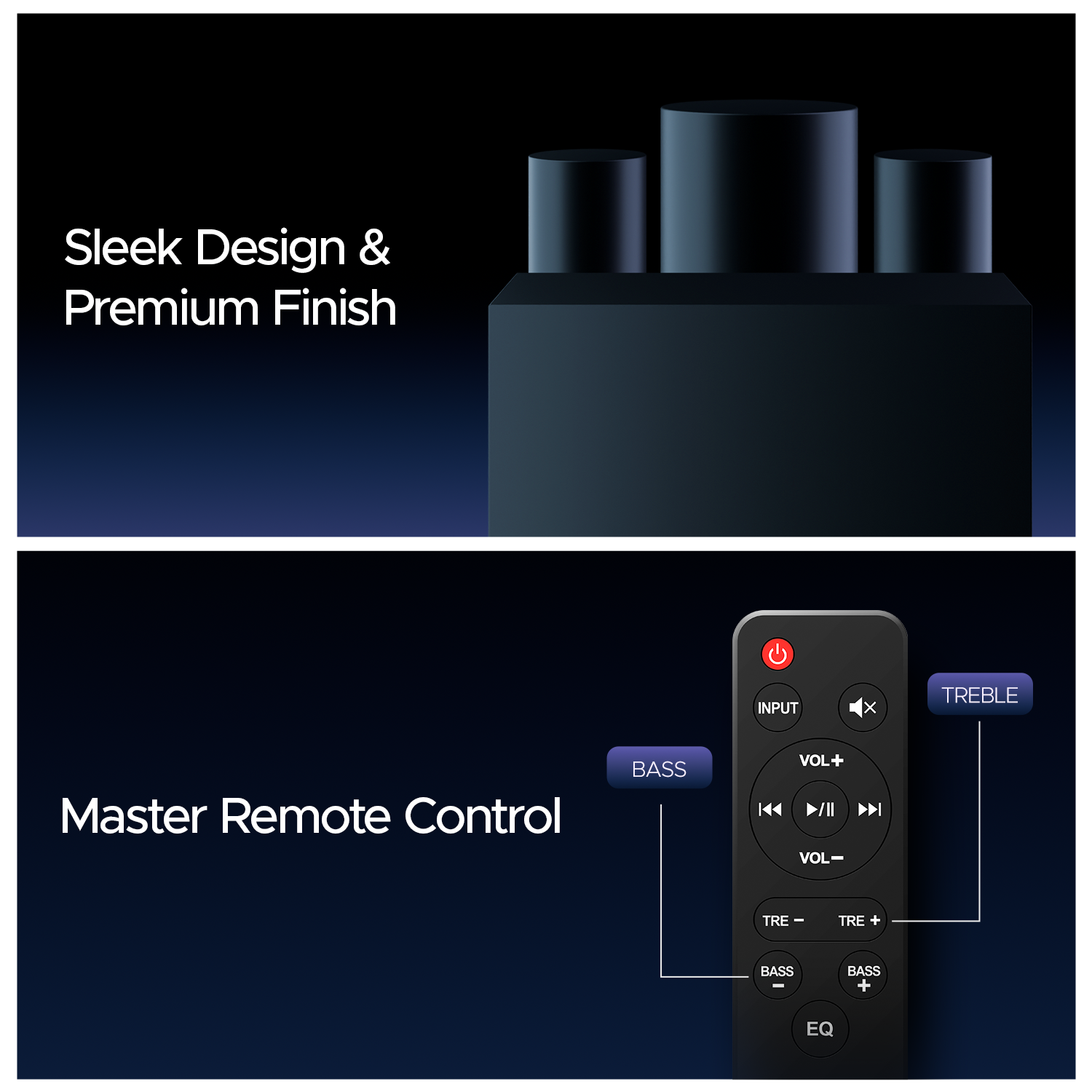 boAt Aavante Bar 2450 Pro | Bluetooth Soundbar with 5.1 Channel Surround Sound, Bluetooth v5.3, EQ Modes, Master Remote Control