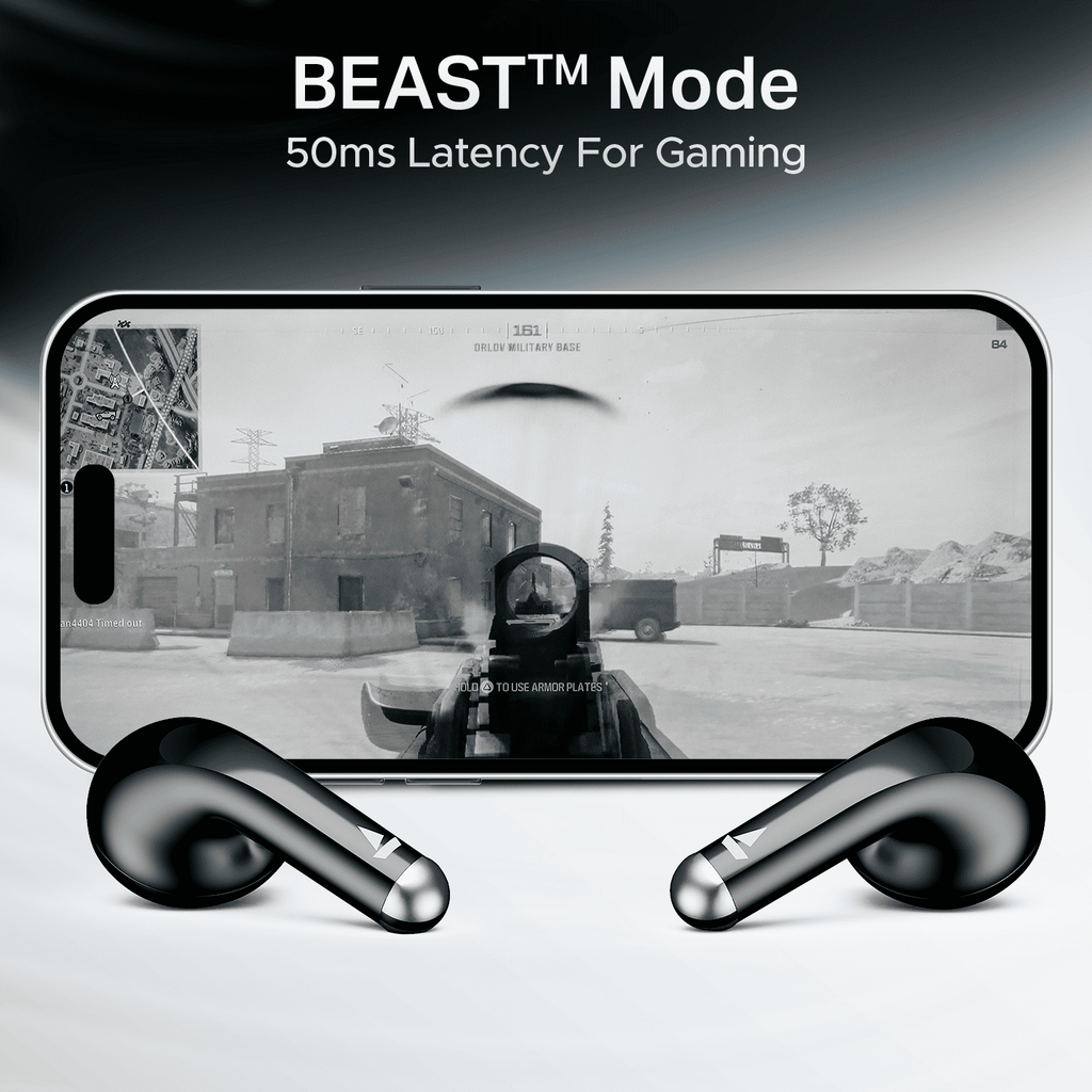 boAt Airdopes 101v2 | Wireless Earbuds with 35 Hours Playback, BEAST™ Mode & ENx™ Tech