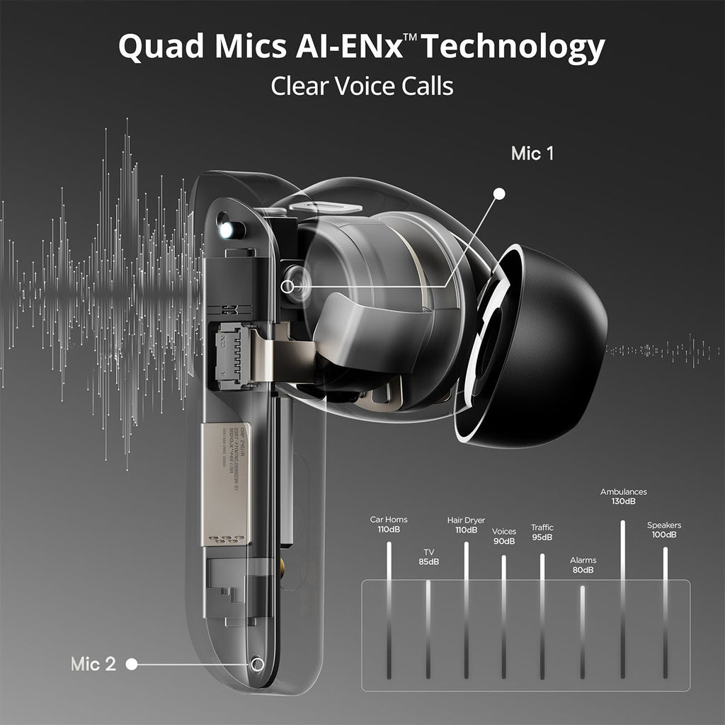 boAt Airdopes 800 | Wireless Earbuds with 40 Hours Playback,Dolby Audio,  BEAST™ Mode, ASAP™ Charge, ENx™ Technology