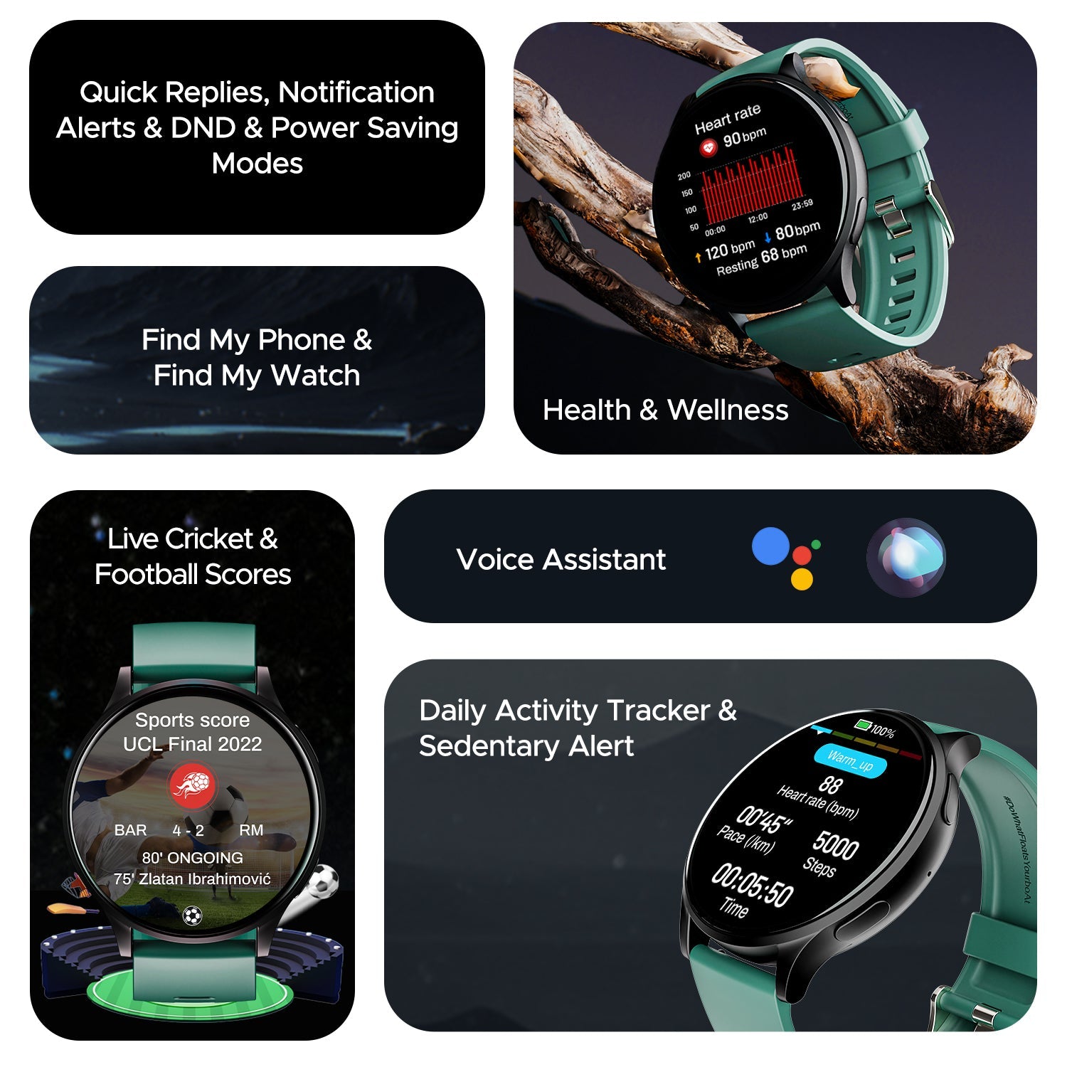 boAt Lunar Orb | Smartwatch with 1.45" (3.68cm) Amoled Display, BT Calling,  Crest+ OS, Watch Face Studio