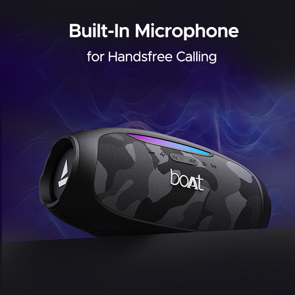 boAt Stone 1800 | Portable Bluetooth Speaker with 90W boAt Signature Sound, 5 Hours Playback, Bluetooth v5.3