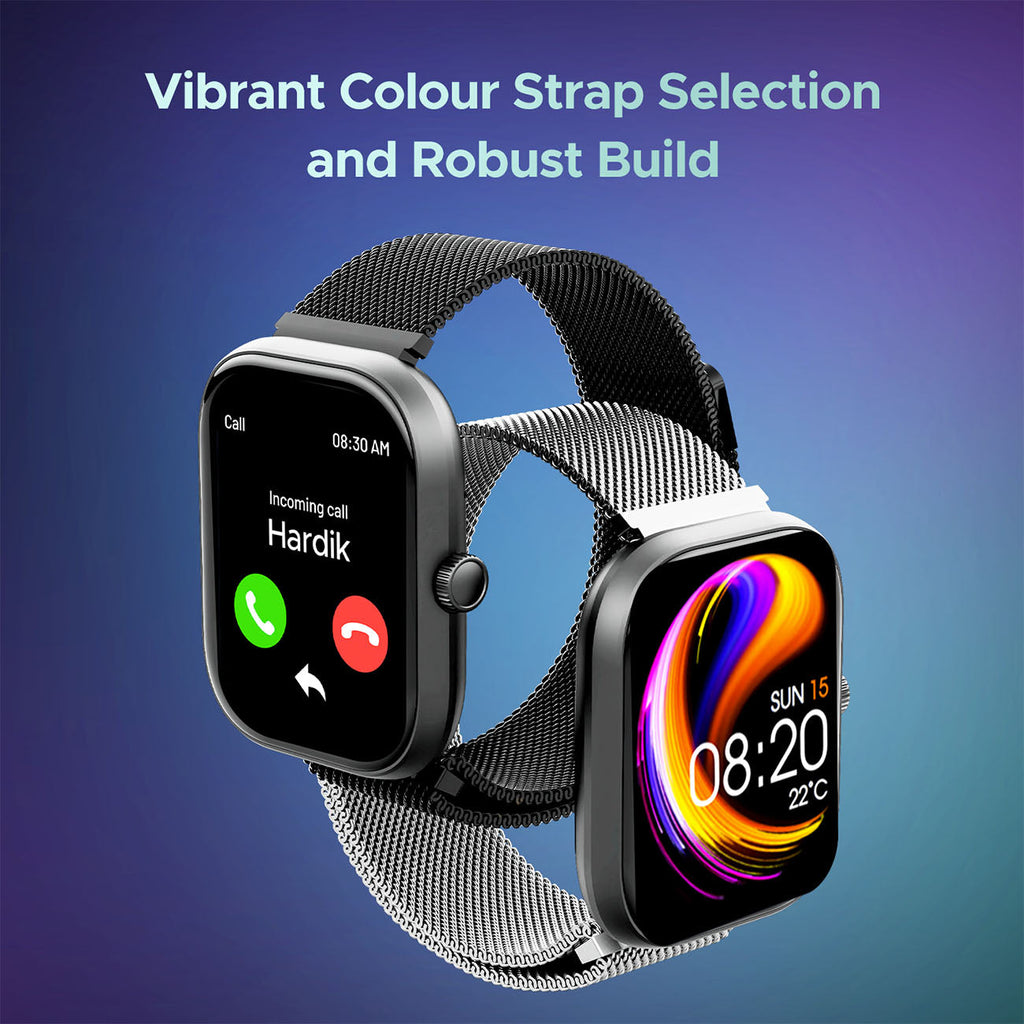 boAt Wave Sigma 3 SS Edition | Smartwatch with 2.01' Display, BT Calling, 700+ Active Modes, Emergency SOS, Live Sports Updates