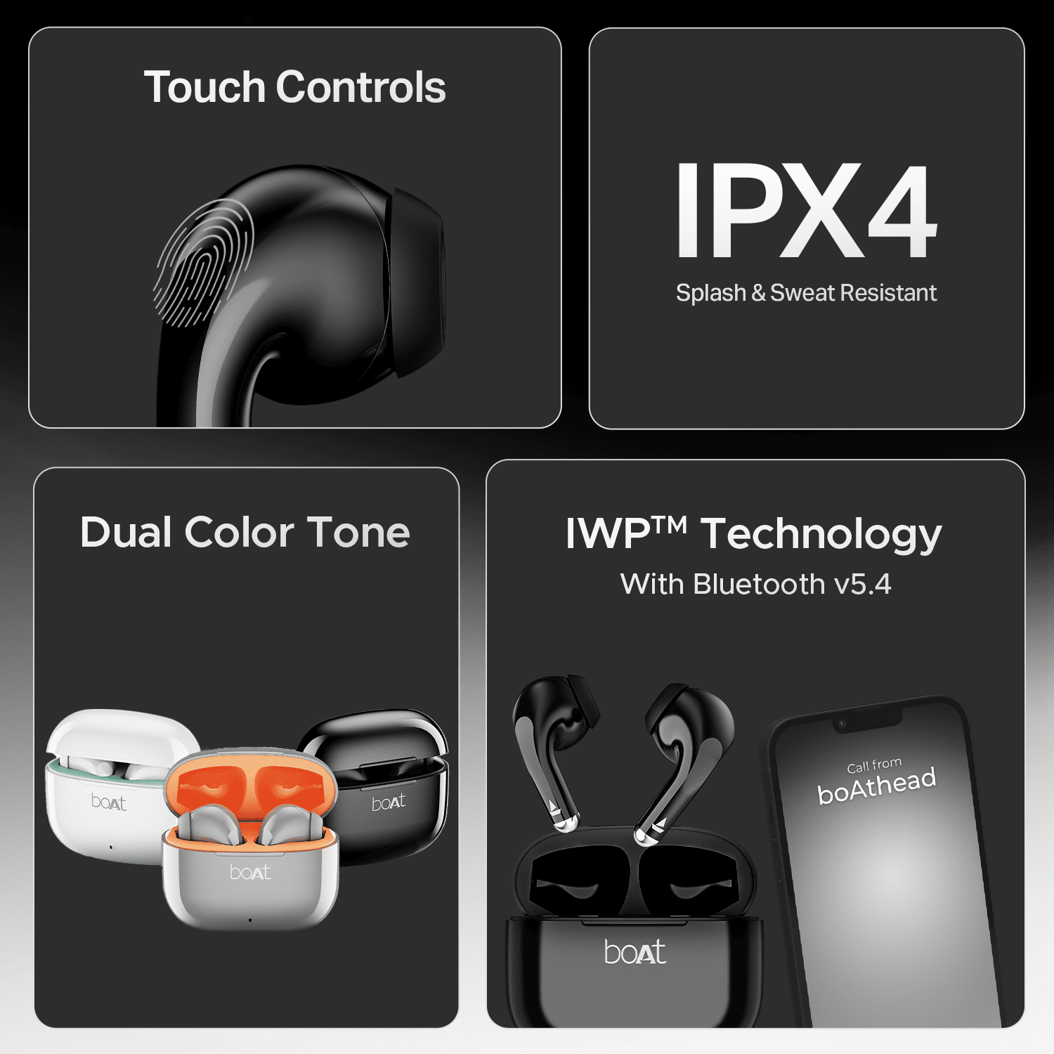 boAt Airdopes 101v2 | Wireless Earbuds with 35 Hours Playback, BEAST™ Mode & ENx™ Tech