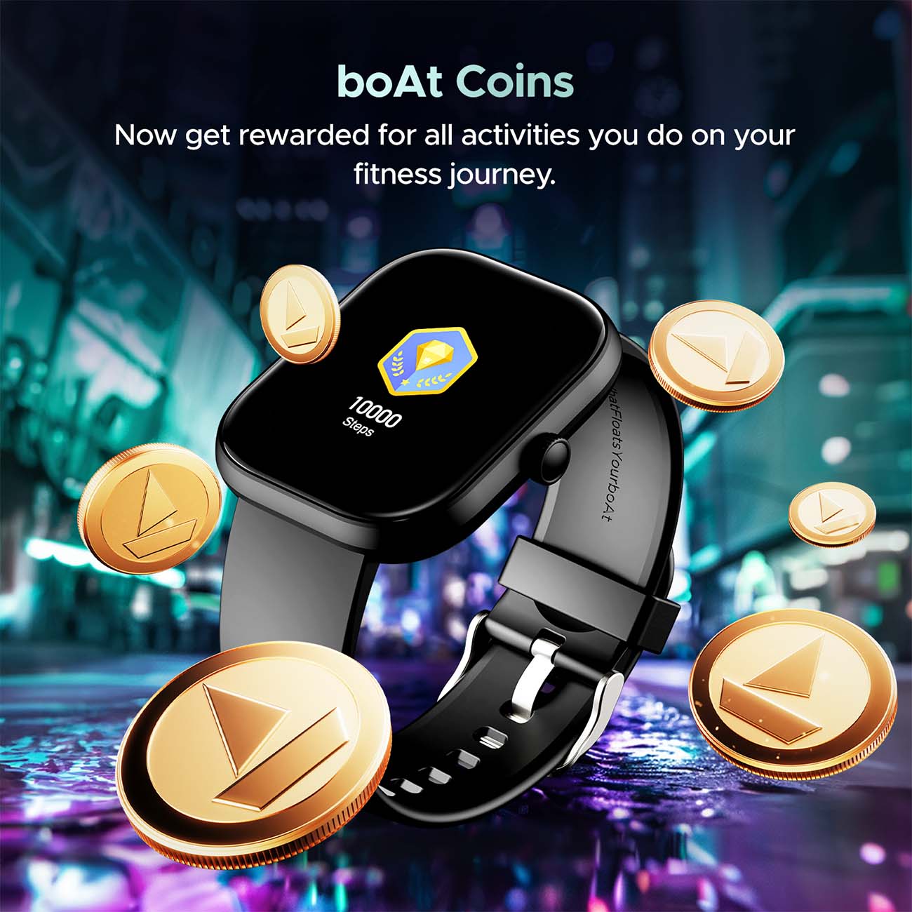 boAt Wave Sigma 3 SS Edition | Smartwatch with 2.01' Display, BT Calling, 700+ Active Modes, Emergency SOS, Live Sports Updates