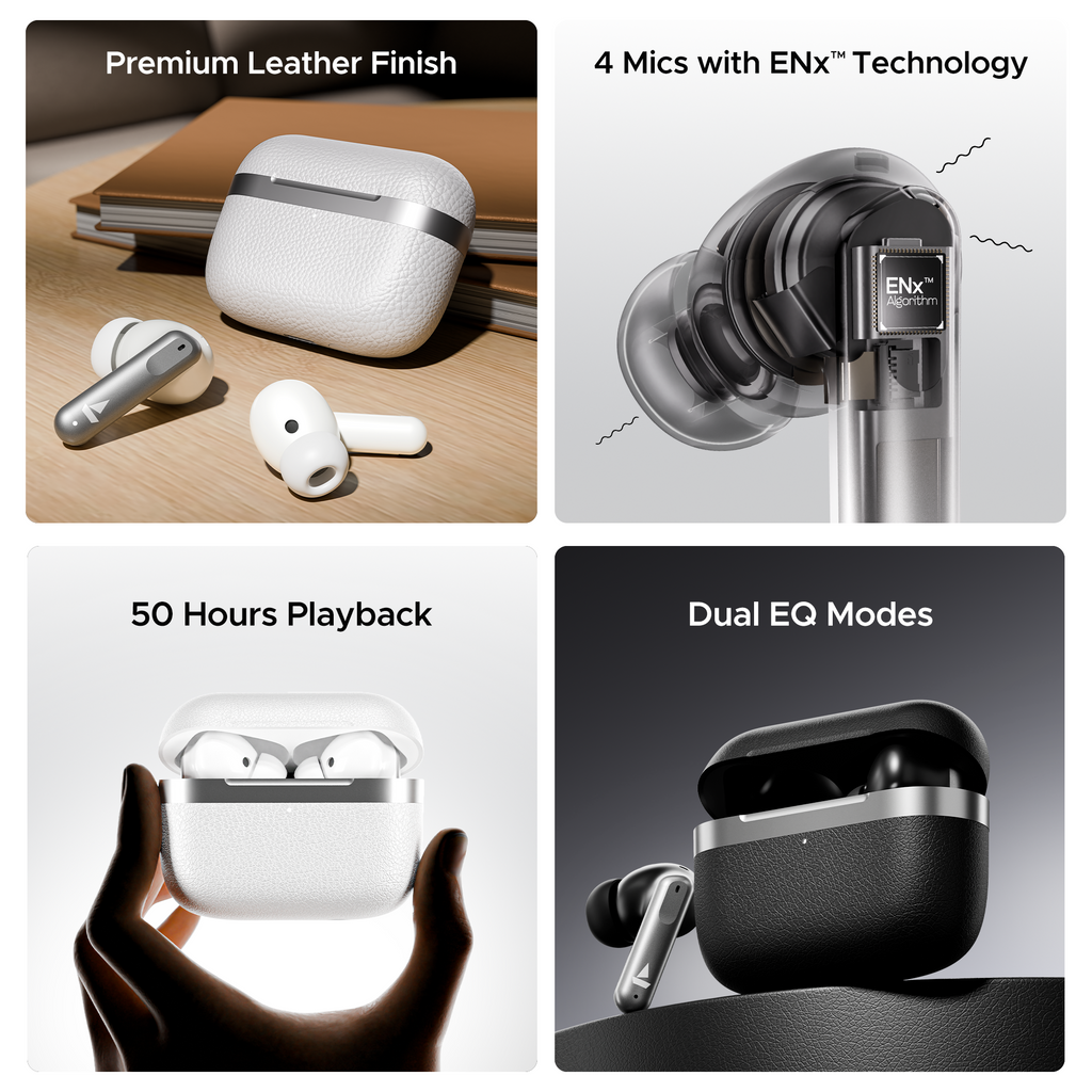 boAt Airdopes 111v2 | Wireless Earbuds with 50H Playback, Bluetooth v5.4, IWP™ Technology, 13mm Drivers