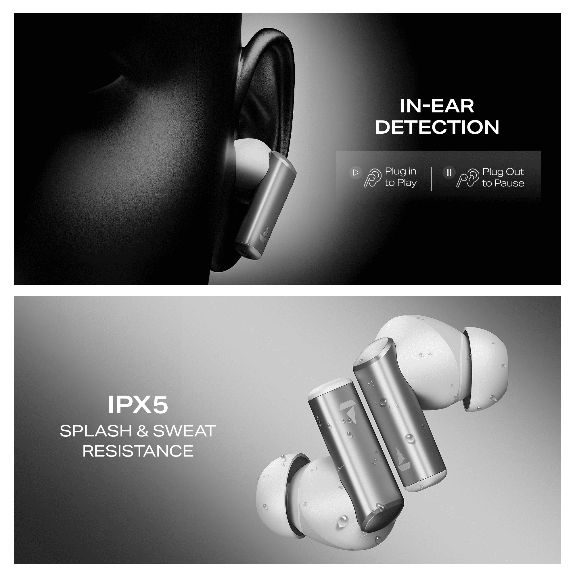 boAt Airdopes Prime 701 ANC | Wireless Earbuds with 50 Hours Playback, 46dB Hybrid ANC, Spatial Audio, Multipoint & BEAST™ Mode