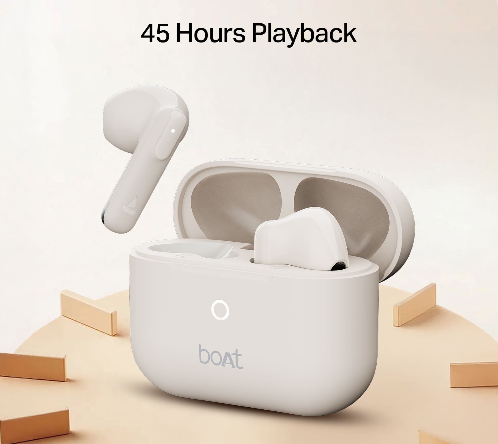 boAt Airdopes Alpha Gen 2 | Wireless Earbuds with 45 Hours Playback, BEAST™ Mode & ENx™ Calling