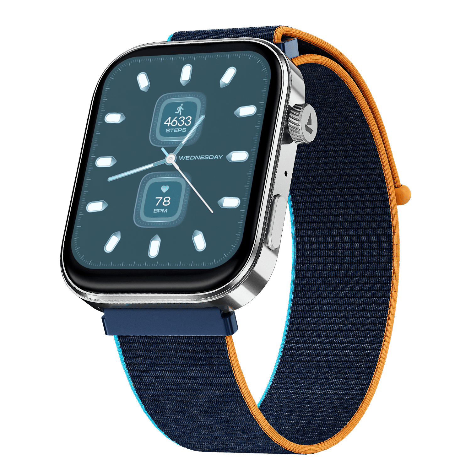 boAt Chrome Endeavour | Smartwatch with 1.96" AMOLED Display, AI Coach, Auto Activity Detection & Turn-by-Turn Navigation